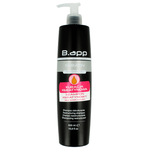 b.app szampon keratynowy do włosów wplyw