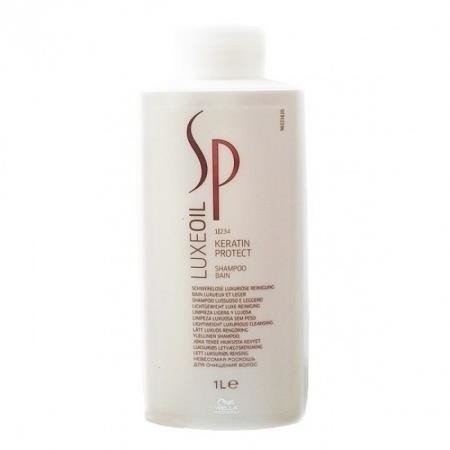 wella sp luxe oil keratin szampon regenerujący do włosów 1000ml