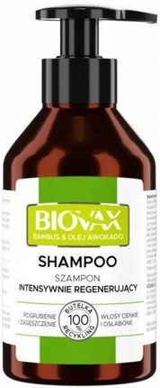 intensywnie regenerujący szampon biovax