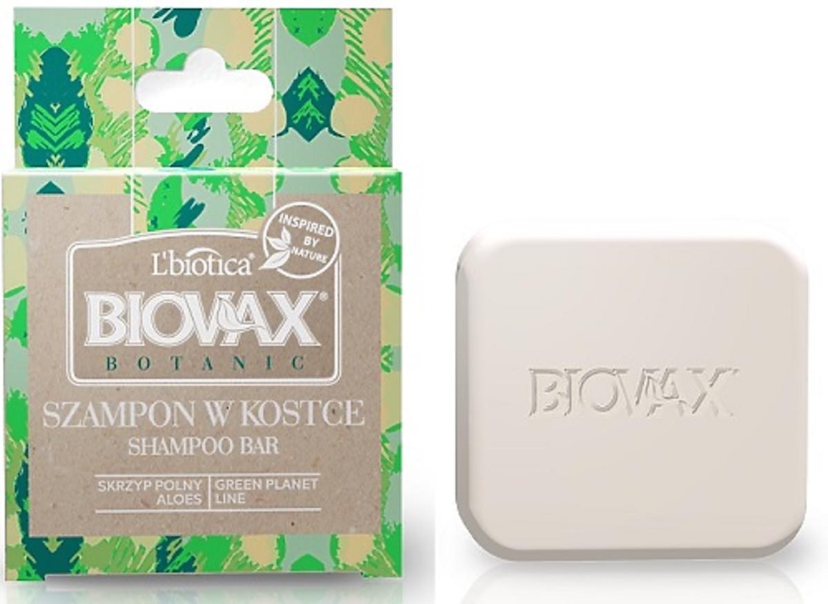 biovax botanic szampon w kostce aloes i skrzyp wizaz