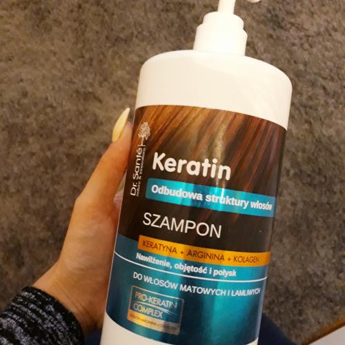 keratin szampon i odżywka dr sante
