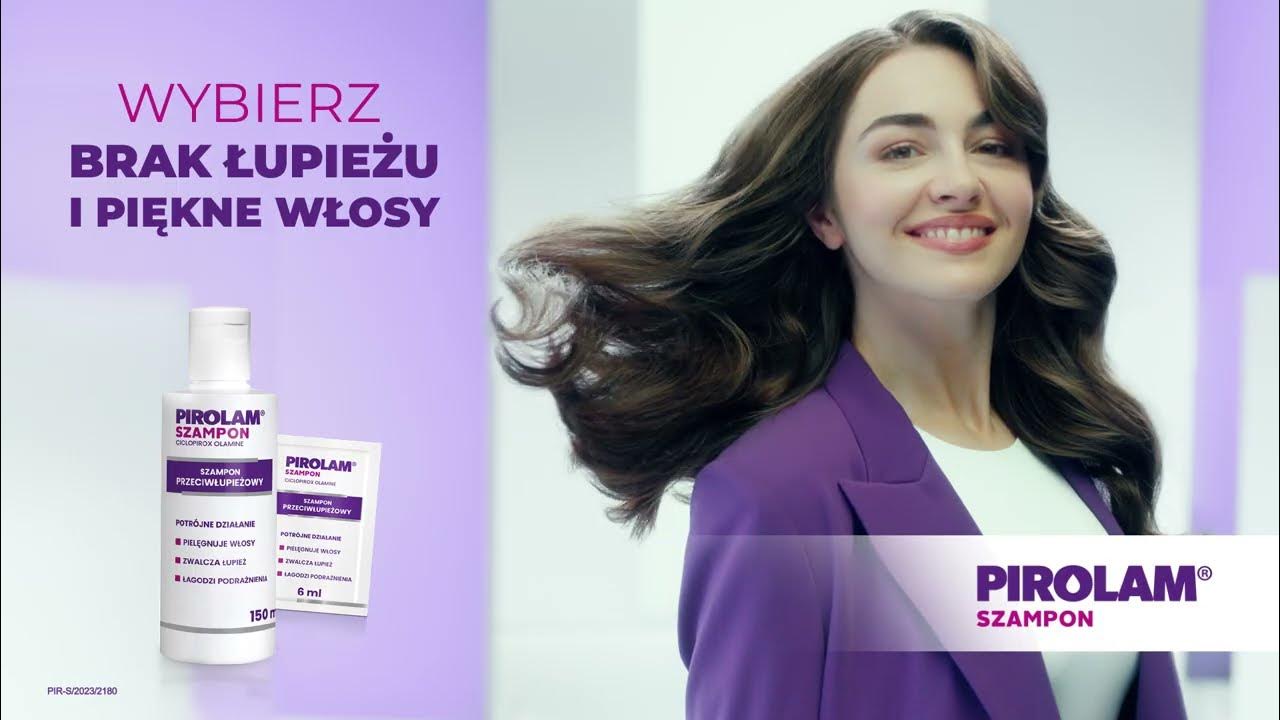 reklama szampon przeciwłupieżowy pirolam
