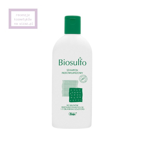 ziaja szampon biosulfo przeciwłupieżowy